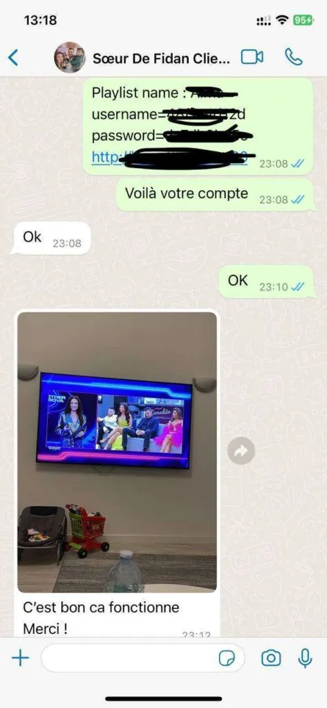 Vontv Customer Support WhatsApp Live Chat Testimonial Screenshot 6